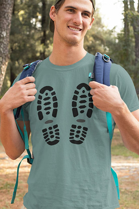 Wander T-Shirt Unisex "Bergschuhsohlen"