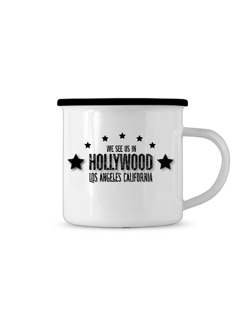Tasse mit Aufdruck "We see us in Hollywood" Los Angeles California