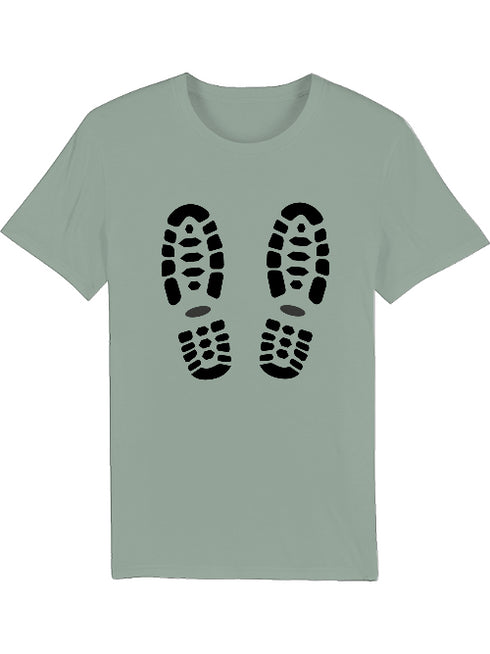 Wander T-Shirt Unisex "Bergschuhsohlen"