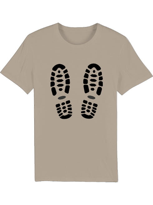 Wander T-Shirt Unisex "Bergschuhsohlen"